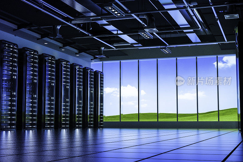 Data center cloud computing